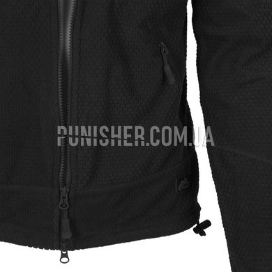 Флісова куртка Helikon-Tex Alpha Tactical - Grid Fleece, Чорний, XX-Large