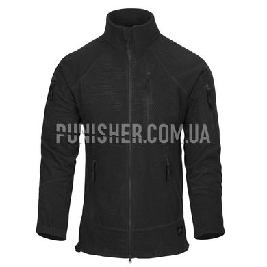 Флисовая куртка Helikon-Tex Alpha Tactical - Grid Fleece, Черный, XX-Large