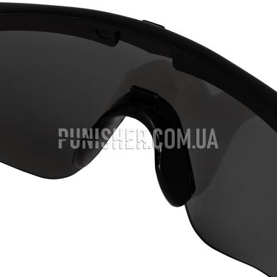 Комплект баллистических очков Revision Sawfly Max-Wrap Eyewear Essential Kit, Черный, Прозрачный, Дымчатый, Очки, Small
