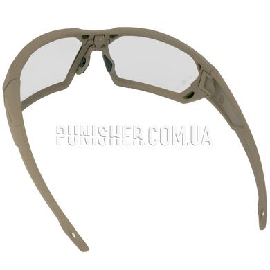 Revision ShadowStrike Ballistic Sunglasses, Tan, Transparent, Smoky, Goggles