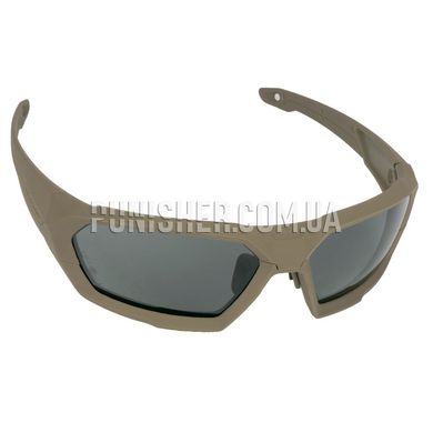 Revision ShadowStrike Ballistic Sunglasses, Tan, Transparent, Smoky, Goggles