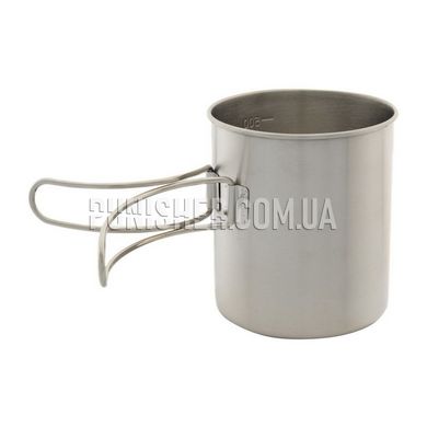 M-Tac Camping Mug with Foldable Handle, Silver, Інше