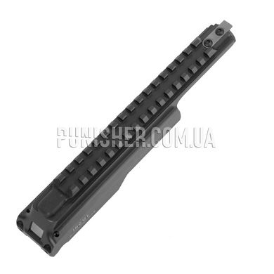 Ingul receiver cover with Picatinny rail for AK, Black, Picatinny rail, Another, AK-47, AK-74, AKM