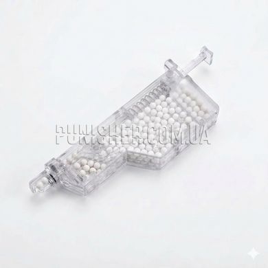 Specna Arms Transparent Speedloader for M4/M16 Magazines, 155 rds, Clear, Loader