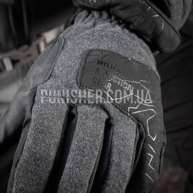 M-Tac Extreme Tactical Winter Gloves, Dark Grey, Small