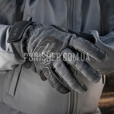 Перчатки зимние M-Tac Extreme Tactical, Dark Grey, Small