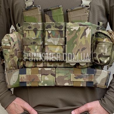 Emerson Side-Pull Mag Pouch, Multicam, 2, Molle, AR15, M4, M16, HK416, For plate carrier, .223, 5.56, Cordura 500D