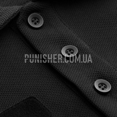 M-Tac 65/35 Black Polo T-shirt, Black, Medium
