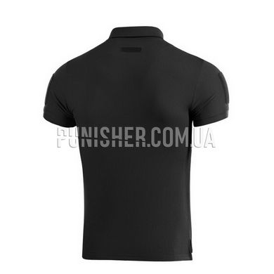 M-Tac 65/35 Black Polo T-shirt, Black, Medium