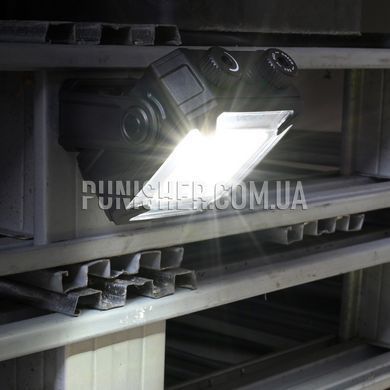 Портативний багатофункціональний ліхтарик Videx VLF-M048 1500 lm, Чорний, Кемпінговий, Прожектор, Ручний, Акумулятор, Зелений, Білий, Червоний