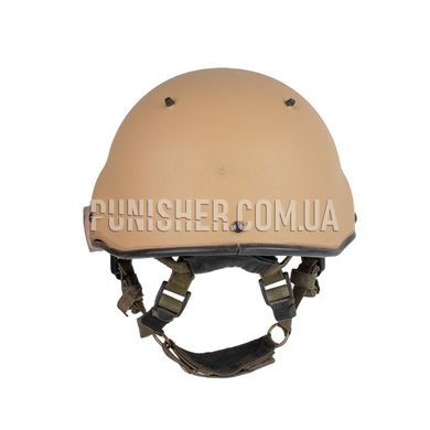 British Army Kevlar MK 7 Helmet (Used), Tan, Large