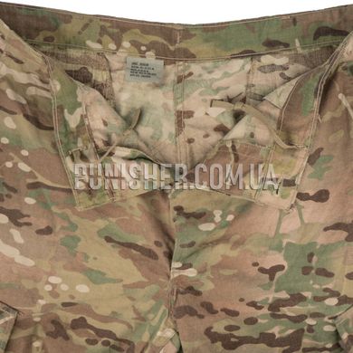 US Army Combat Uniform FRACU Trousers Multicam under Knee Pads, Multicam, Large Regular