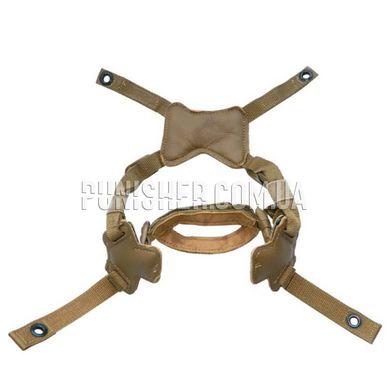 LMCH Retention System, Coyote Brown, Harness system