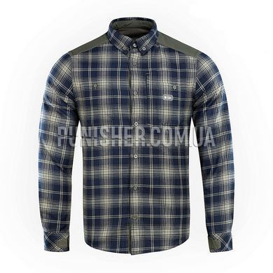 Рубашка M-Tac Redneck Shirt Olive/Navy Blue, Navy Blue, Small Regular