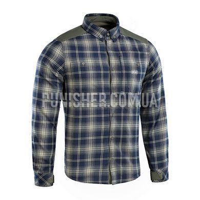 Рубашка M-Tac Redneck Shirt Olive/Navy Blue, Navy Blue, Small Regular