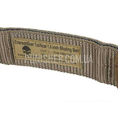 Тактичний ремінь Emerson Hard 4 cm Shooter Belt, Multicam, Medium
