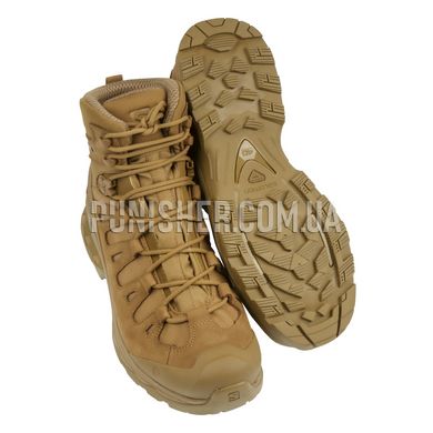 Тактичні черевики Salomon Quest 4D GTX Forces 2, Coyote Brown, 8.5 R (US), Демісезон