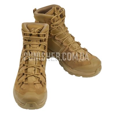 Salomon Quest 4D GTX Forces 2 Tactical Boots, Coyote Brown, 8.5 R (US), Demi-season