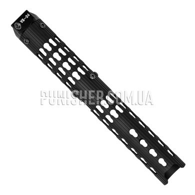5KU KeyMod Long Handguard for AK-74 Replicas, Black, Keymod, 325