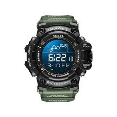Smael Makro Watch, Olive Drab, Alarm, Date, Day of the week, Month, Backlight, Stopwatch, Tactical watch