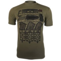 Kramatan Body Armor T-shirt, Olive, Medium