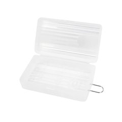 Soshine plastic box for 18650 battery, Clear
