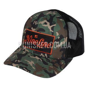 Бейсболка Nine Line Apparel Camo, Woodland, Універсальний