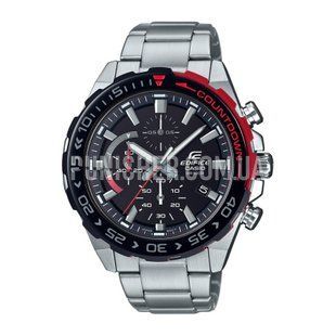 Годинник Casio Edifice EFR-566DB-1AVUEF, Срібний, Дата, Секундомір, Хронограф, Спортивний годинник