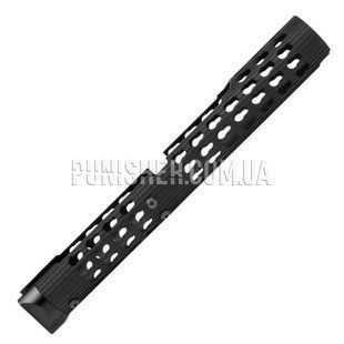 Цівка 5KU KeyMod Long Handguard для АК-74 (LCT GHK DBOYS CYMA), Чорний, Keymod, 330