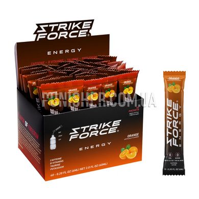 Strike Force Energy Orange Drink, Energy drinks