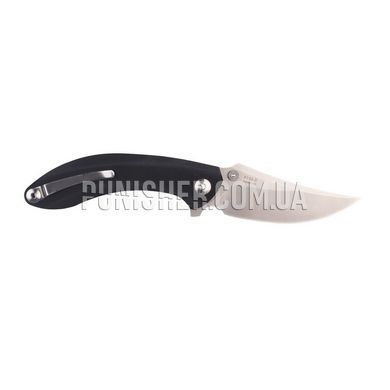 Нож складной Ruike P155, Черный, Нож, Складной, Гладкая