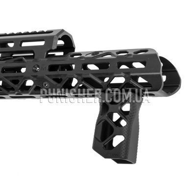 KPYK Medium Forward Hand Grip anodizing with M-Lok mount, Black, M-Lok, Fire transfer grip