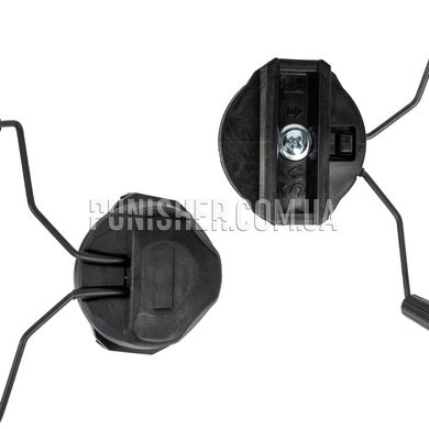Адаптери для навушників Sordin 60160 ARC Rails на шолом, Чорний, Гарнітура, MSA Sordin, Адаптери на шолом