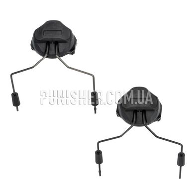 Адаптери для навушників Sordin 60160 ARC Rails на шолом, Чорний, Гарнітура, MSA Sordin, Адаптери на шолом