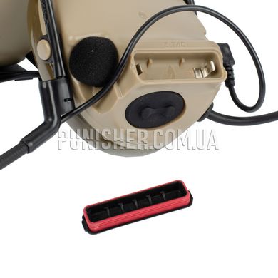 Активная гарнитура Z-Tac Comtac III Dual Plug Headset, DE