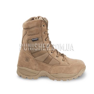 Ботинки Smith & Wesson Breach 2.0 Waterproof 8" Side-Zip Boot, Coyote Brown, 8 R (US), Демисезон