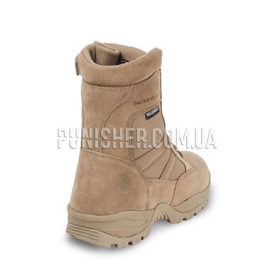 Ботинки Smith & Wesson Breach 2.0 Waterproof 8" Side-Zip Boot, Coyote Brown, 8 R (US), Демисезон