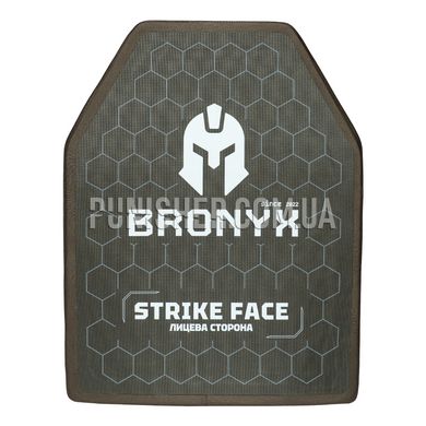 Bronyx CAP5 X-Large 5 class Armor Plate, Black, Armor plates, 5, X-Large, Ultra high molecular weight polyethylene