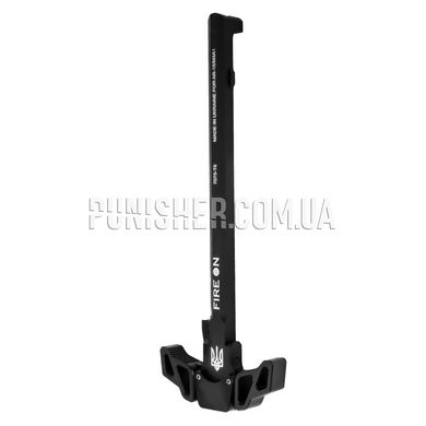 Fire On Charging Handle for AR-15, Black, Another, AR15