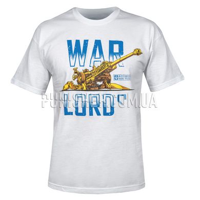 4-5-0 War Lords T-shirt, White, Small