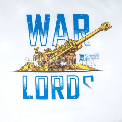 4-5-0 War Lords T-shirt, White, Small