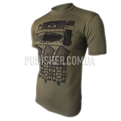 Kramatan Body Armor T-shirt, Olive, Medium