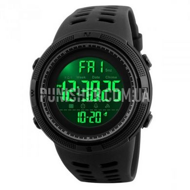 Skmei Amigo Watch, Black, Date, Day of the week, Month, Stopwatch, Timer, Tactical watch
