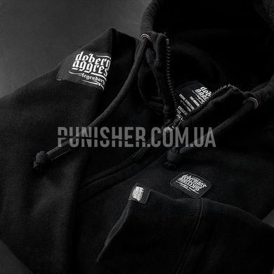 Худі Dobermans Aggressive, Чорний, XX-Large