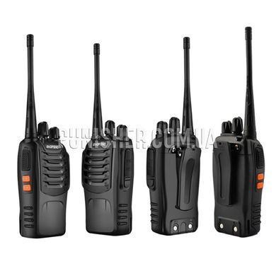 Комплект радиостанций Baofeng BF-888S G UHF 400-470 MHz, 2 шт, Черный, UHF: 400-470 MHz