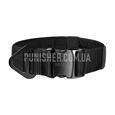 OneTigris Metal Buckled K9 Dog Collar X11, Black, Medium