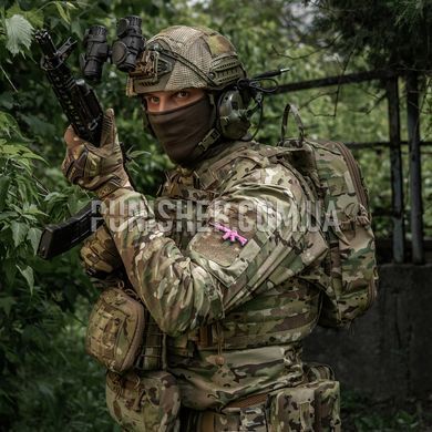 Нашивка M-Tac M4A1 3D ПВХ, Розовый, ПВХ, Нет