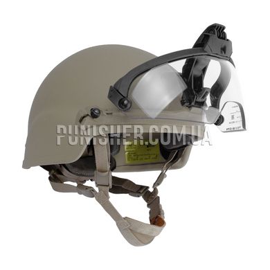 Batlskin Cobra Plus Helmet with Viper Visor, Tan, Large