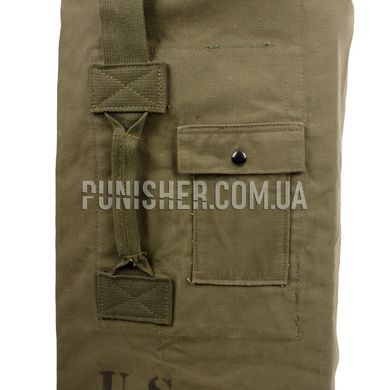 Military Duffle Bag (Used), Olive Drab, 100 l