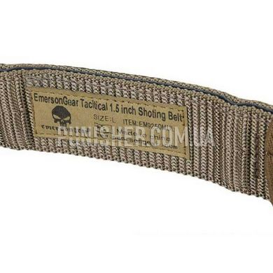 Тактичний ремінь Emerson Hard 4 cm Shooter Belt, Multicam, Large